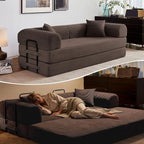 Sofaqo Boneless Couch Convertible Futon Sofa Bed